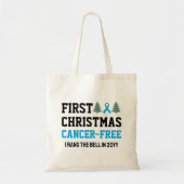 Custom EERSTE KERST Prostaatkanker Gratis Tote Bag (Voorkant)