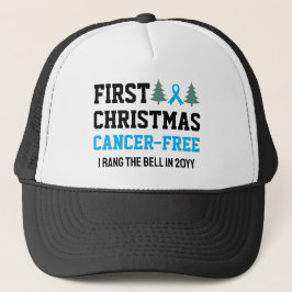 Custom EERSTE KERST Prostaatkanker Gratis Trucker Pet