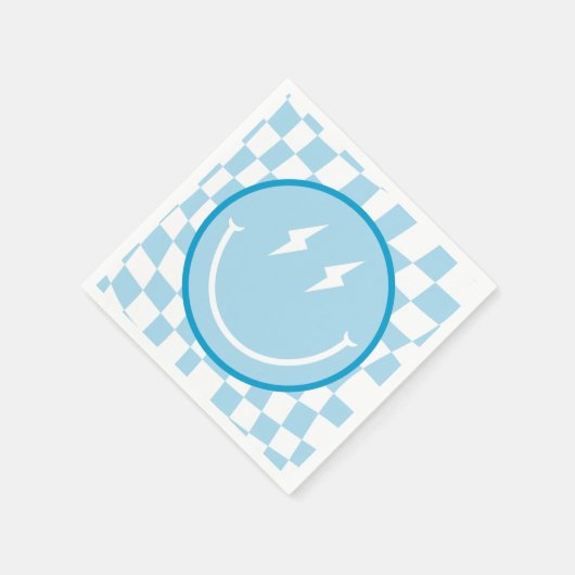 Custom Eerste Verjaardag Een Cool Dude Servet (Hoek)