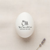 Custom Egg Carton Stamp – Personalized Farm Logo Rubberstempel