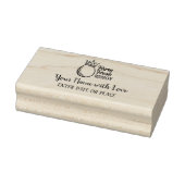 Custom Egg Carton Stamp – Personalized Farm Logo  Rubberstempel (Stempel)