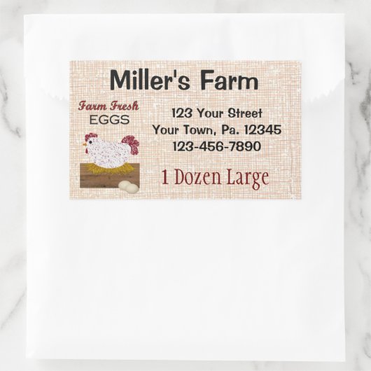 Custom Eggs Sticker (Tas)