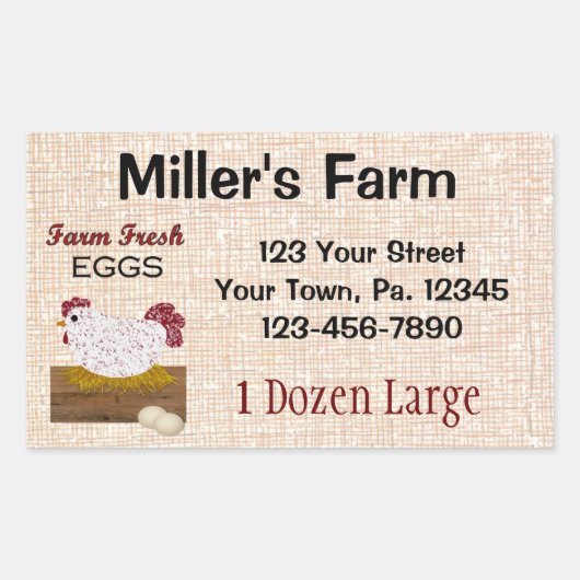 Custom Eggs Sticker (Voorkant)