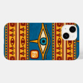 Custom Egyptian Eye of Horus, Eye of Ra Art Case-Mate iPhone Case (Achterkant (horizontaal))