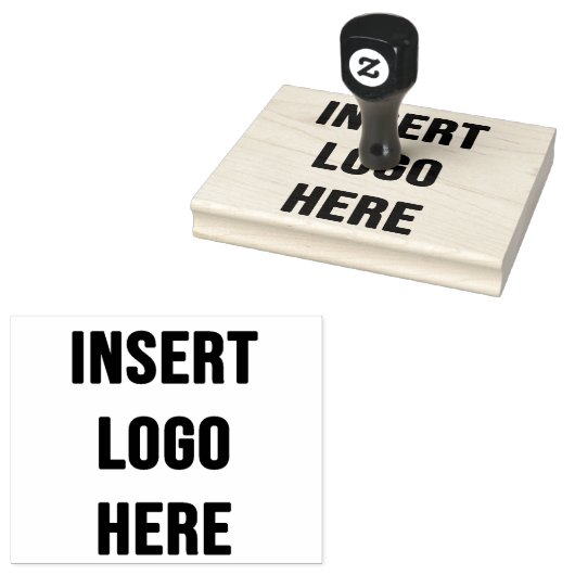 CUSTOM Eigen Afbeelding Logo Bedrijf Kleine Bedrij Rubberstempel (Gestempeld)