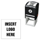 CUSTOM Eigen Afbeelding Logo Bedrijf Kleine Bedrij Zelfinktende Stempel (In situ)