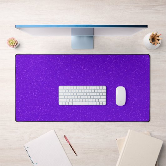Custom Electric Paarse Desk Mat - Bold & Vibrant (Kantoor 1)