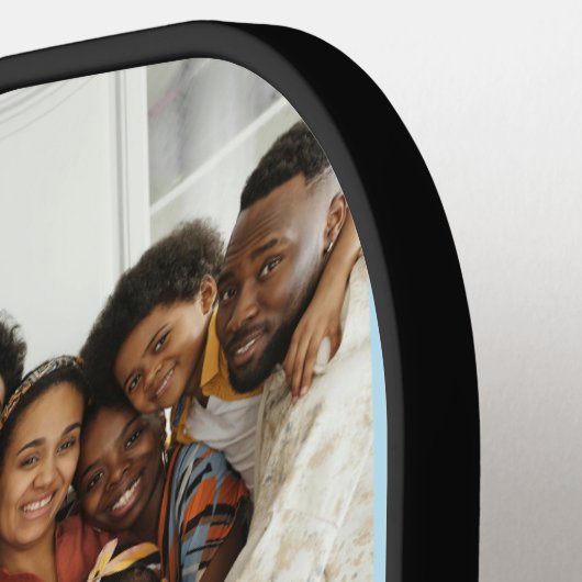 Custom Elegant Beste Bonus Papa Fotocollage Pickleball Paddle (Links Detail)