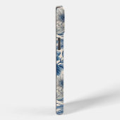 Custom Elegant Boho Chic Blue Blossom Case-Mate iPhone Case (Achterkant / Rechts)