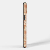Custom Elegant Boho Chic Brown Blossom Case-Mate iPhone Case (Achterkant / Rechts)