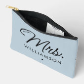 Custom Elegant Future Mrs Modern Verloving Etui (Open)
