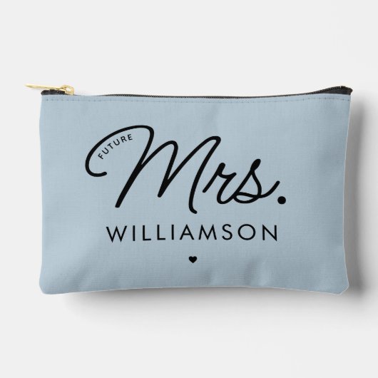 Custom Elegant Future Mrs Modern Verloving Etui (Voorkant)