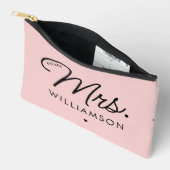 Custom Elegant Future Mrs Modern Verloving Etui (Open)
