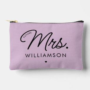Custom Elegant Future Mrs Modern Verloving Etui