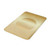 Custom Elegant Gold Look Glamour Blank Sjabloon Badmat (Gekanteld)