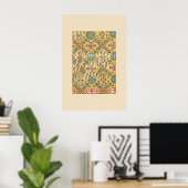 CUSTOM Elegant Japanese Kaleidoscope Pattern Print (Thuiskantoor)