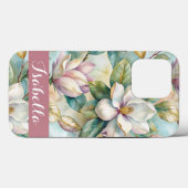 Custom Elegant Magnolias Case-Mate iPhone Case (Achterkant (horizontaal))
