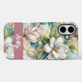 Custom Elegant Magnolias Case-Mate iPhone Case (Achterkant (horizontaal))