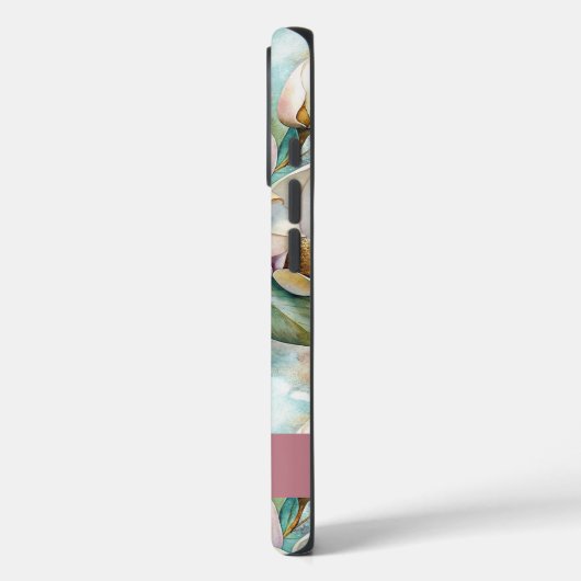 Custom Elegant Magnolias Case-Mate iPhone Case (Achterkant / Links)