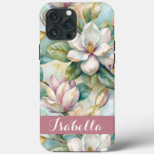 Custom Elegant Magnolias Case-Mate iPhone Case (Achterkant)