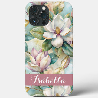 Custom Elegant Magnolias Case-Mate iPhone Case
