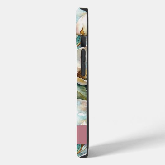 Custom Elegant Magnolias Case-Mate iPhone Case (Achterkant / Links)