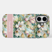 Custom Elegant Magnolias Case-Mate iPhone Case (Achterkant (horizontaal))
