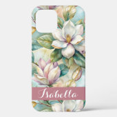 Custom Elegant Magnolias Case-Mate iPhone Case (Achterkant)