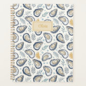 Custom Elegant Marine Oysters Planner (Voorkant)