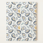 Custom Elegant Marine Oysters Planner (Achterkant)