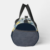 Custom Elegant Mediterranean Lemon Botanical Navy Plunjezak (Rechts)