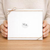 Custom Elegant | Minimal Business Initial Design  Sticker