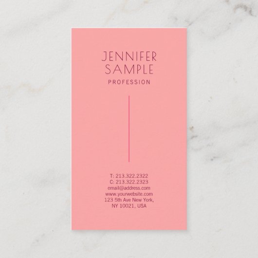 Custom Elegant Moderne Handtekening Matte Paper Lu Visitekaartje (Achterkant)