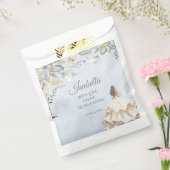 Custom Elegant Quinceañera 15th Birthday Bedankzakje (Gezegeld)