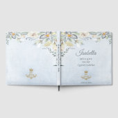 Custom Elegant Quinceañera 15th Birthday Gastenboek (Volledig)