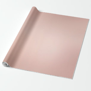 Custom Elegant Roos Gold Extra Groot Glanzend Cade Cadeaupapier