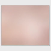 Custom Elegant Roos Gold Extra Groot Glanzend Cade Cadeaupapier (Vlak)