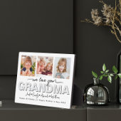 Custom Elegant We houden van je Oma Fotocollage Fotoplaat