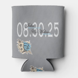 Custom Elegant Wedding Day Favoriet Blikjeskoeler