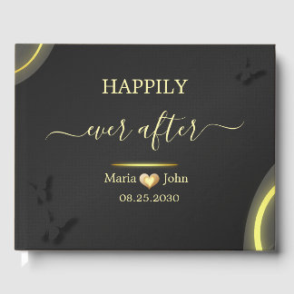 Custom Elegant Wedding Guest Book Gastenboek