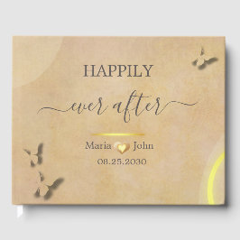 Custom Elegant Wedding Guest Book Gastenboek