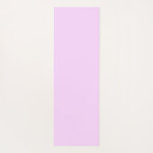 Custom elegante bloemen paarse violet grijs rood yogamat (Achterkant)