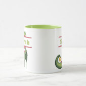 Custom Elf Schoen Hoge Heel Kerstmis Mok (Midden)