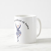 CUSTOM Elise Lyall School of Dance Koffiemok (Voorkant rechts)