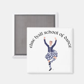 CUSTOM Elise Lyall School of Dance Magneet (Voorkant / Achterkant)