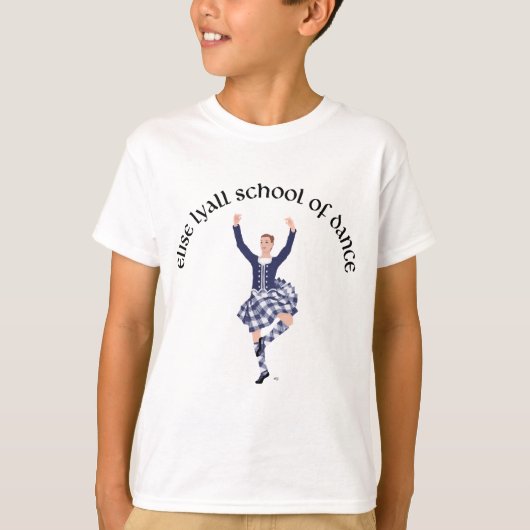 CUSTOM Elise Lyall School of Dance T-shirt (Voorkant)