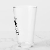 Custom Elk Hunting Beer Glass Tumblr Glas (Links)