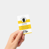 Custom employee ID Badge (Handheld)