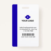 Custom Employee ID Badge (Achterkant)