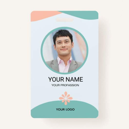 Custom Employee ID Badge (Voorkant)